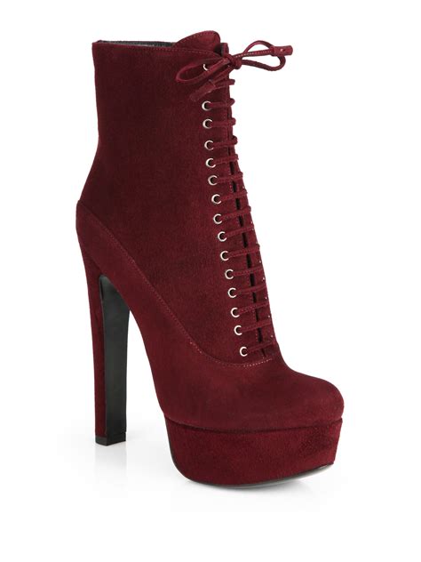 red prada suede boots|Prada high heel boots.